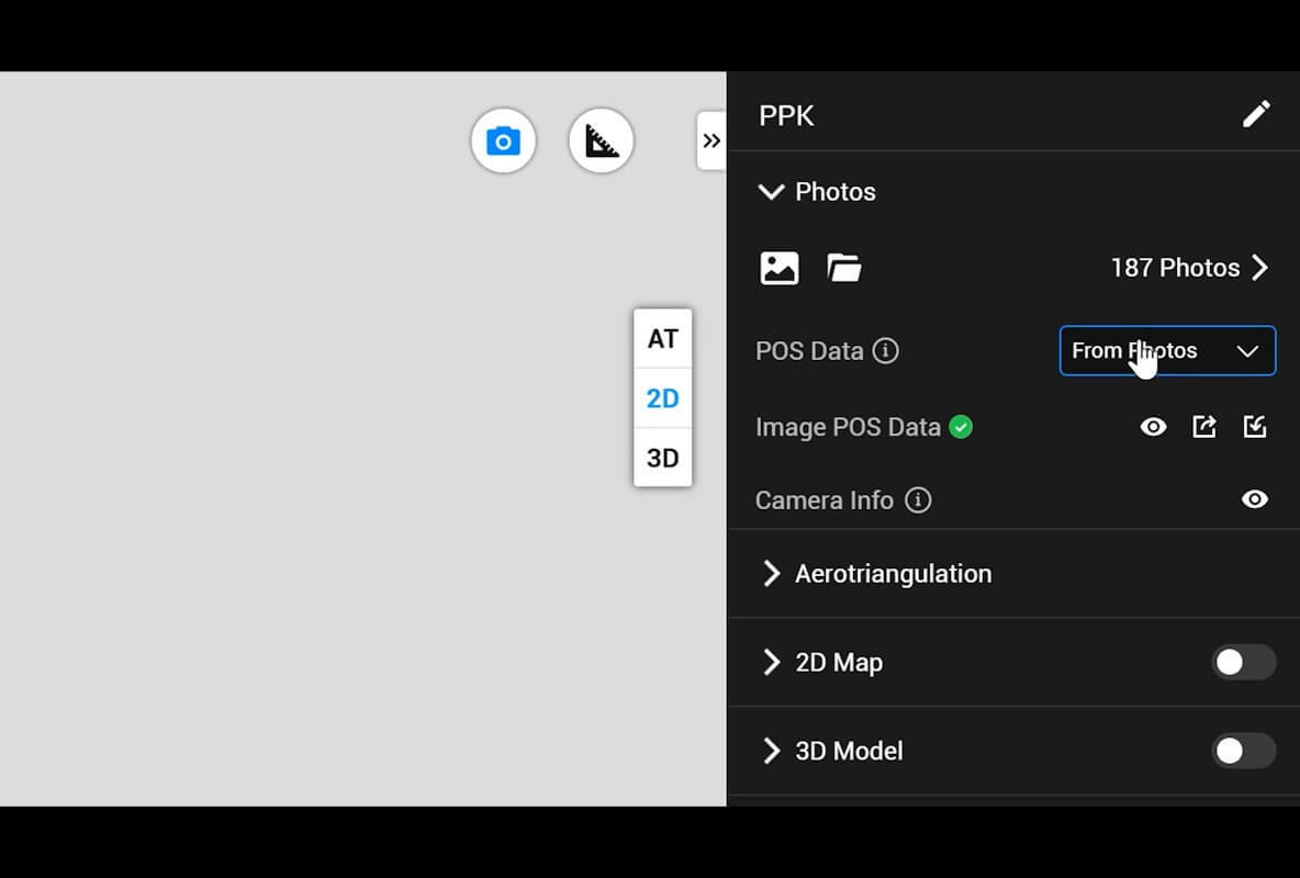 D-RTK 3のPPKデータをDJI Terraで処理