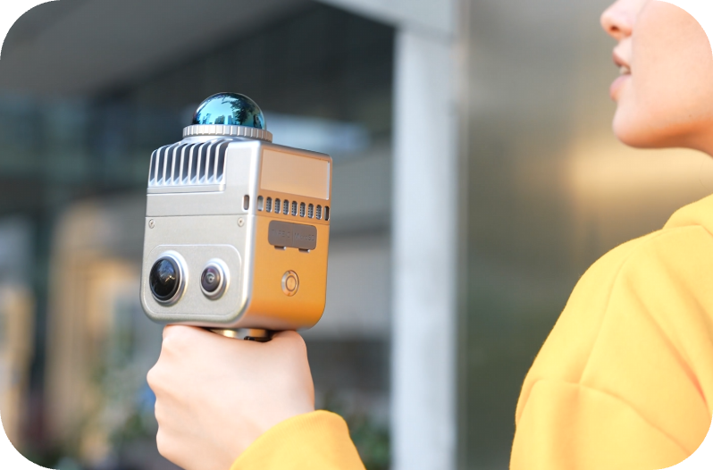 Lixel K1 360°の点群取得